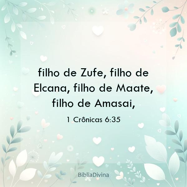 1 Crônicas 6:35