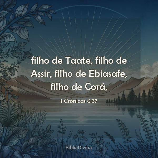 1 Crônicas 6:37