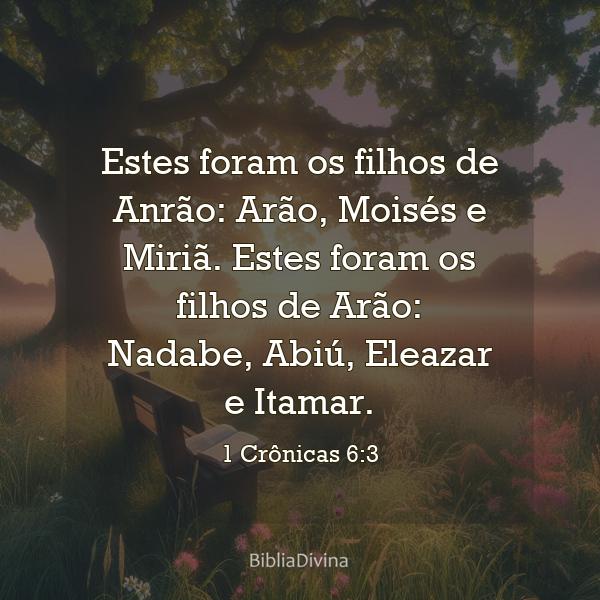 1 Crônicas 6:3