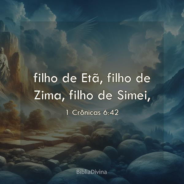 1 Crônicas 6:42