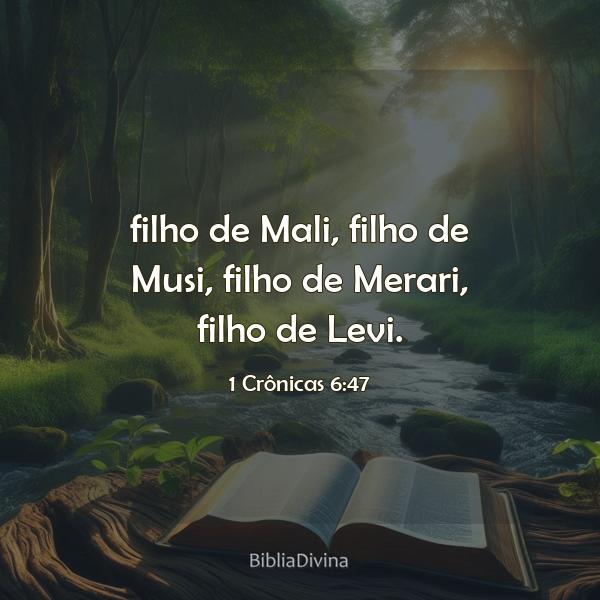 1 Crônicas 6:47