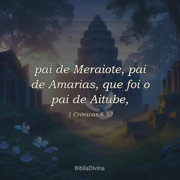 1 Crônicas 6:52