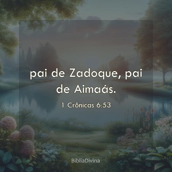 1 Crônicas 6:53