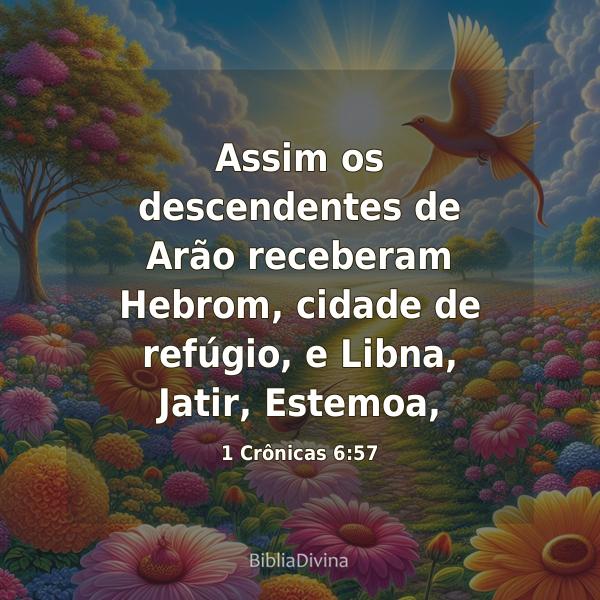 1 Crônicas 6:57