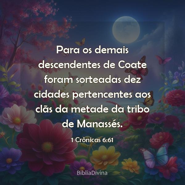 1 Crônicas 6:61