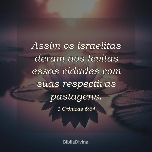 1 Crônicas 6:64