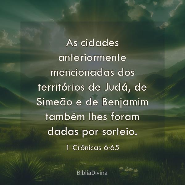 1 Crônicas 6:65