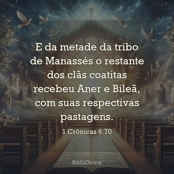 1 Crônicas 6:70