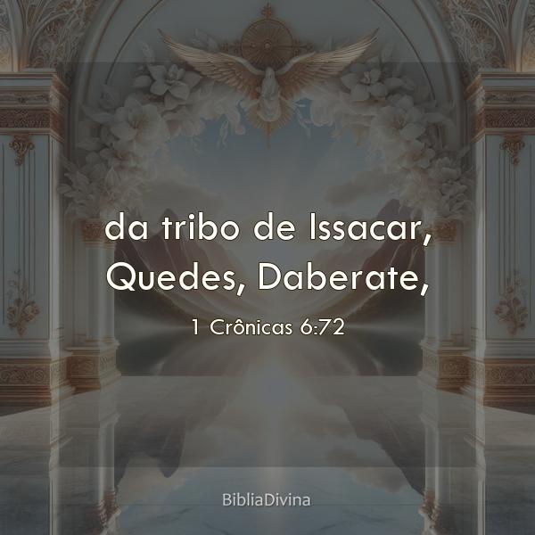 1 Crônicas 6:72