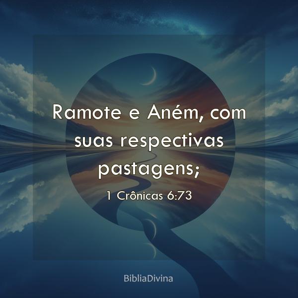 1 Crônicas 6:73