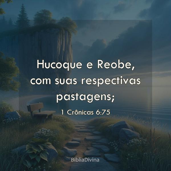 1 Crônicas 6:75