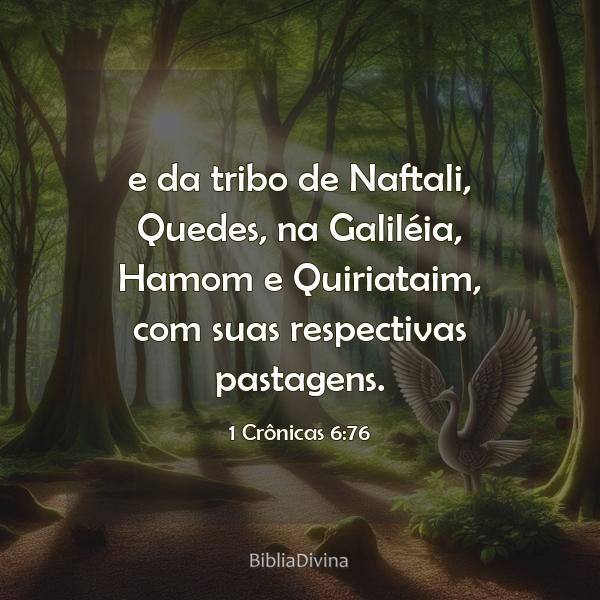 1 Crônicas 6:76