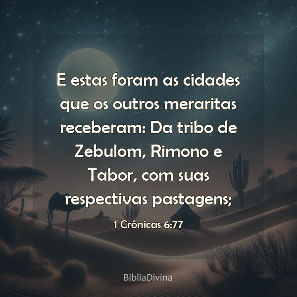 1 Crônicas 6:77