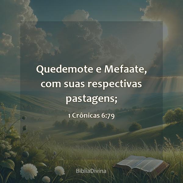 1 Crônicas 6:79