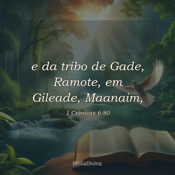 1 Crônicas 6:80