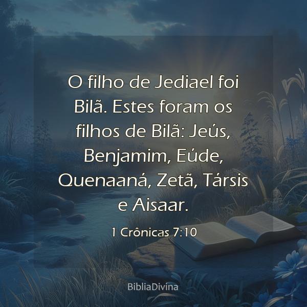 1 Crônicas 7:10