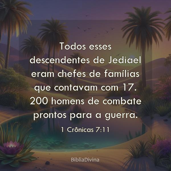 1 Crônicas 7:11