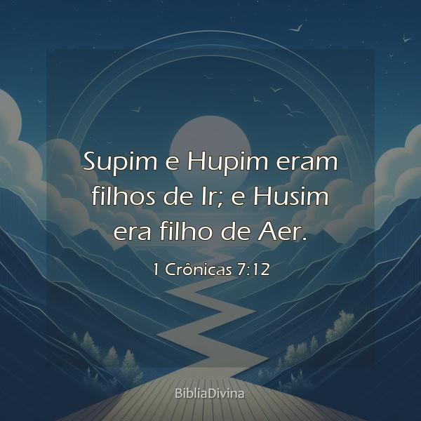 1 Crônicas 7:12