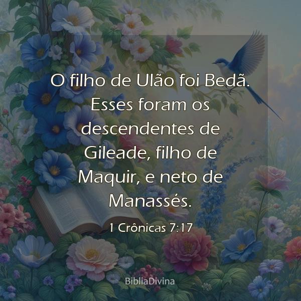 1 Crônicas 7:17