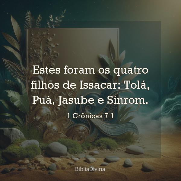 1 Crônicas 7:1