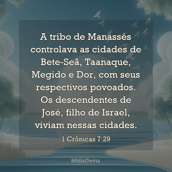 1 Crônicas 7:29