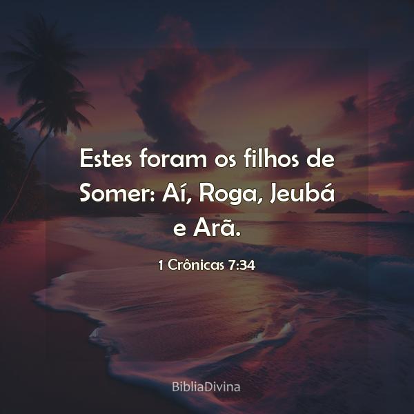 1 Crônicas 7:34