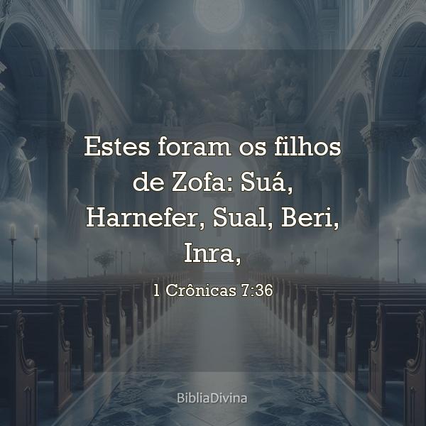 1 Crônicas 7:36