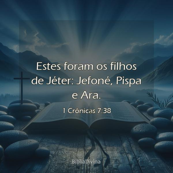 1 Crônicas 7:38