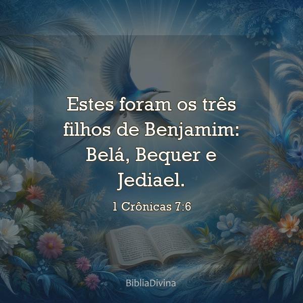 1 Crônicas 7:6