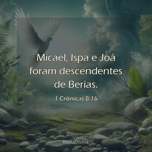 1 Crônicas 8:16