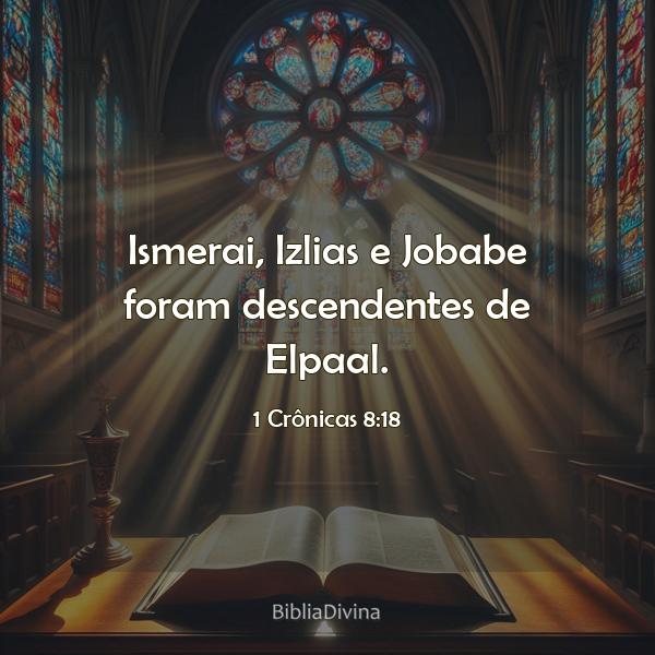 1 Crônicas 8:18