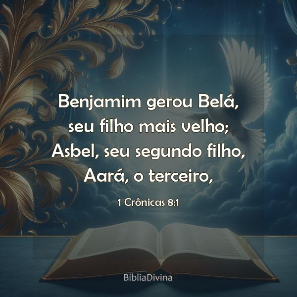 1 Crônicas 8:1