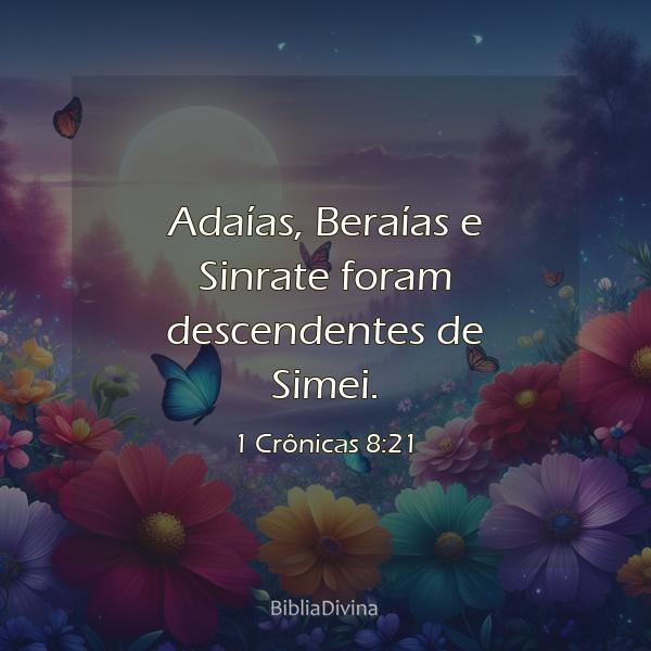 1 Crônicas 8:21