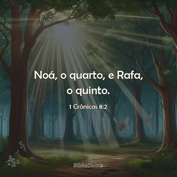 1 Crônicas 8:2