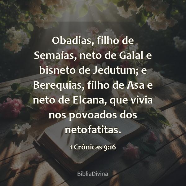 1 Crônicas 9:16