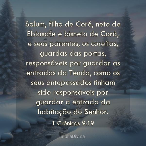 1 Crônicas 9:19