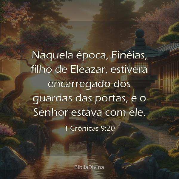 1 Crônicas 9:20