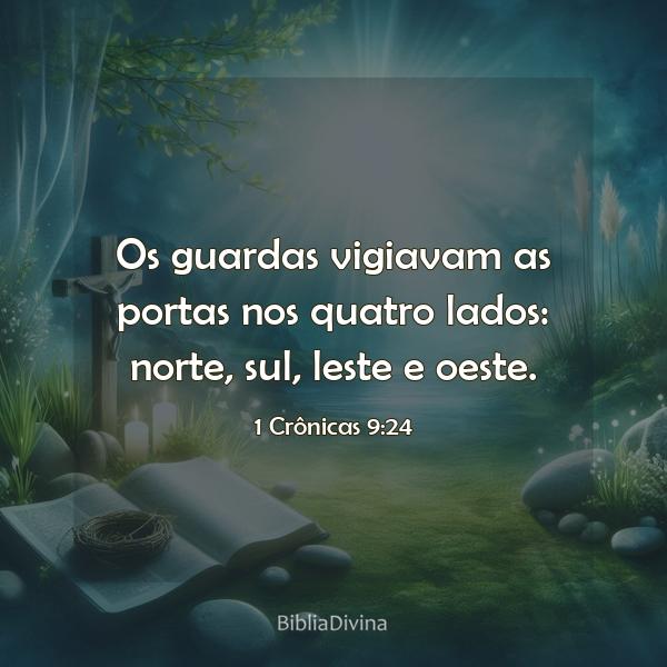 1 Crônicas 9:24