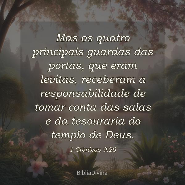 1 Crônicas 9:26