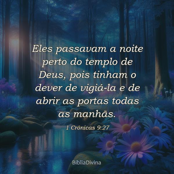 1 Crônicas 9:27