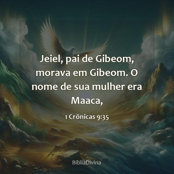 1 Crônicas 9:35