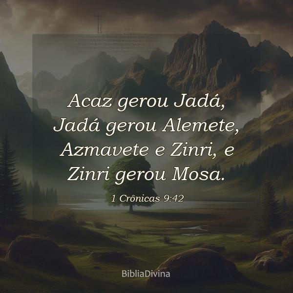 1 Crônicas 9:42