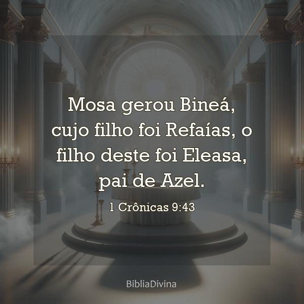 1 Crônicas 9:43