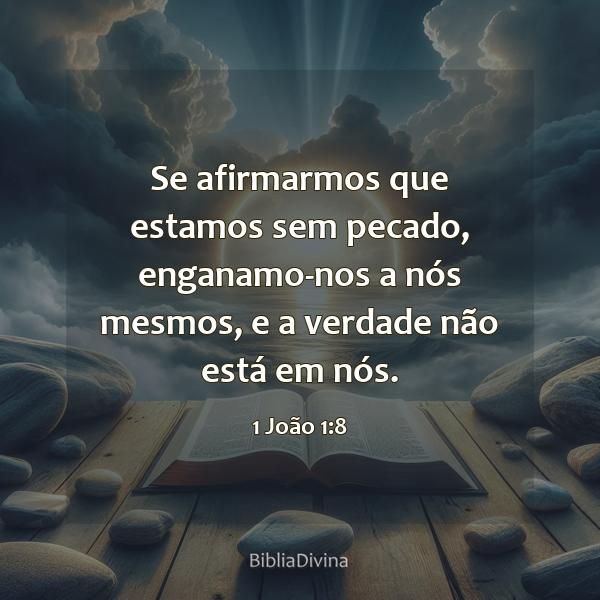 1 João 1:8