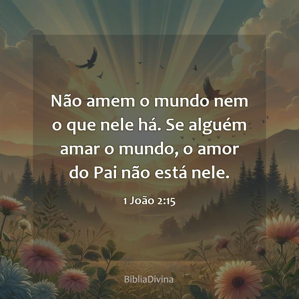 1 João 2:15