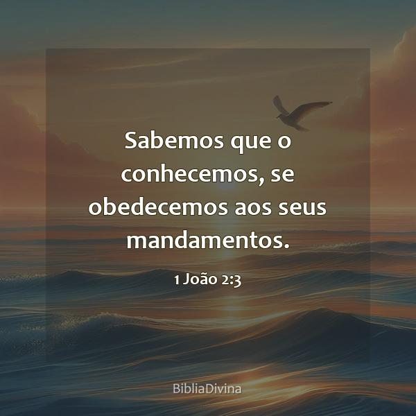 1 João 2:3