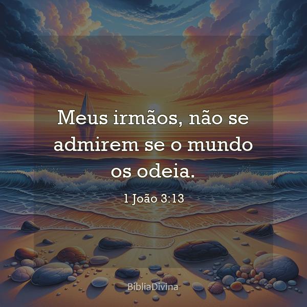 1 João 3:13