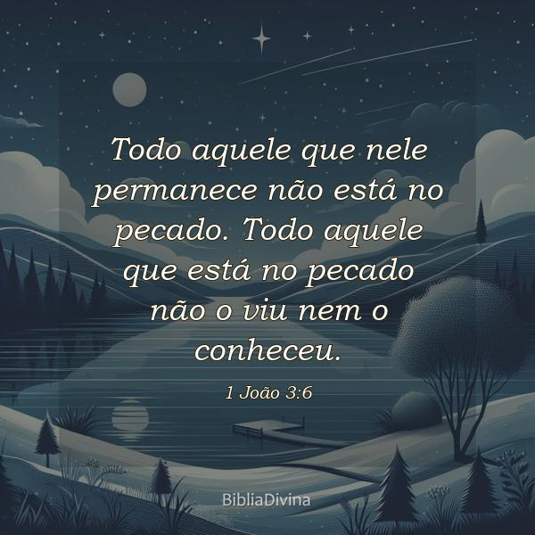 1 João 3:6