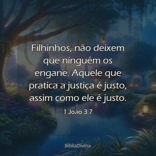 1 João 3:7