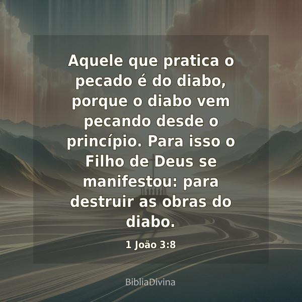 1 João 3:8